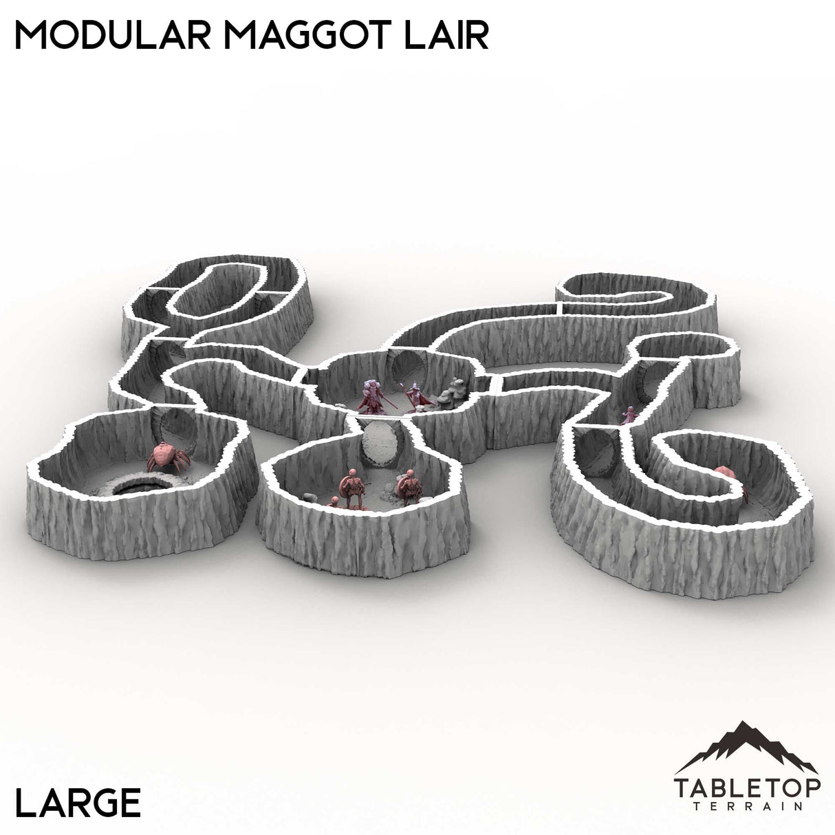 Tabletop Terrain Terrain Modular Maggot Lair