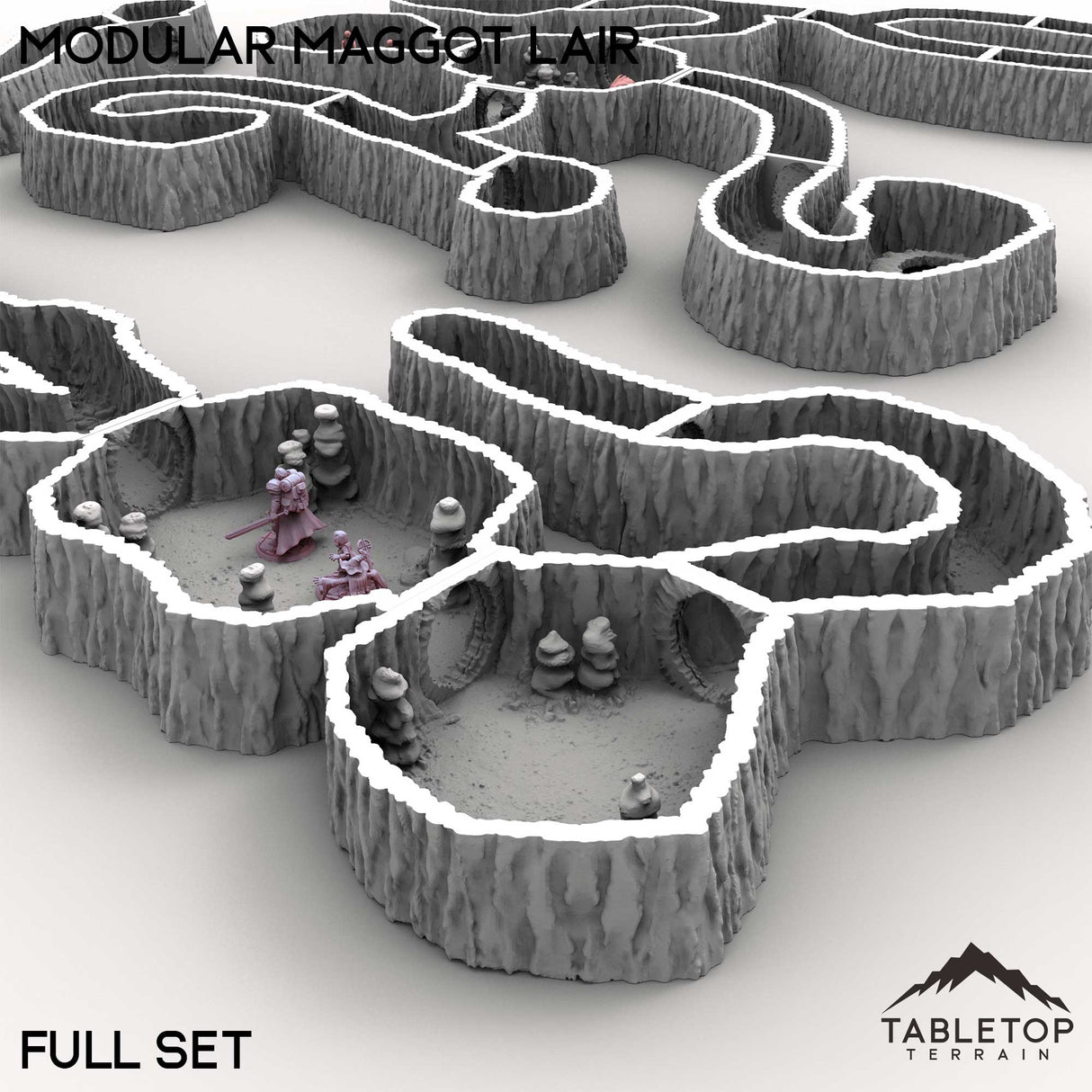 Tabletop Terrain Terrain Modular Maggot Lair