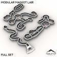 Tabletop Terrain Terrain Modular Maggot Lair
