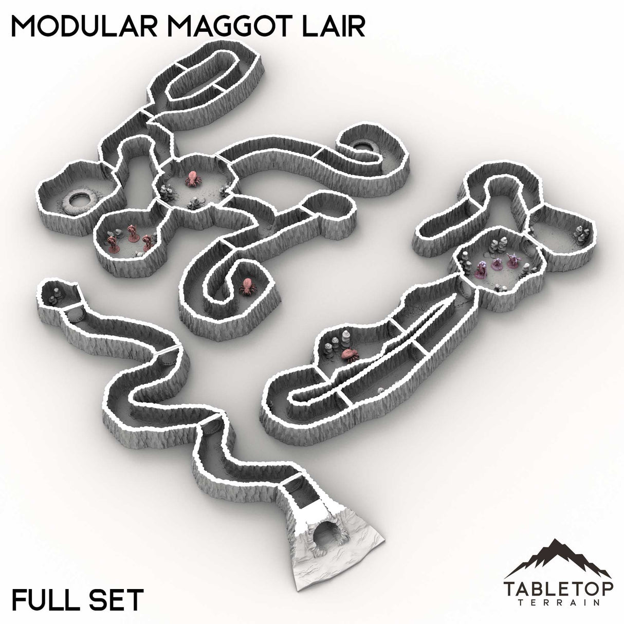 Tabletop Terrain Terrain Modular Maggot Lair