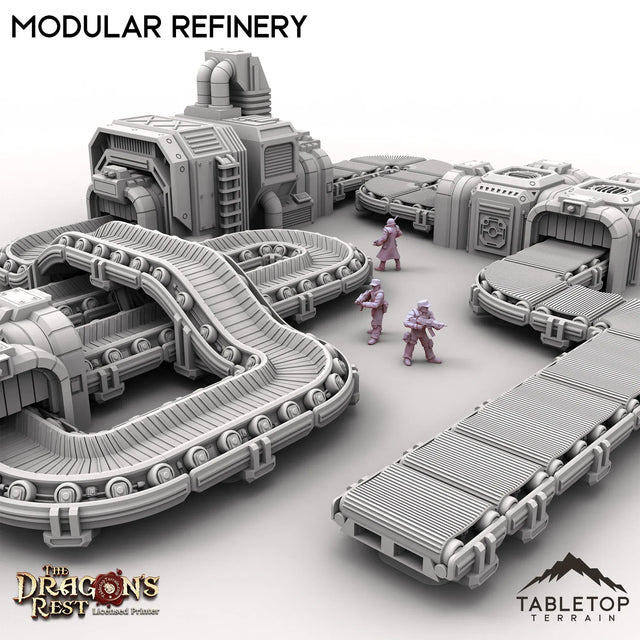 Tabletop Terrain Terrain Modular Refinery