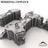 Tabletop Terrain Terrain Modular Residential Complex B - 6mm