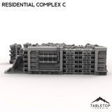 Tabletop Terrain Terrain Modular Residential Complex C - 6mm