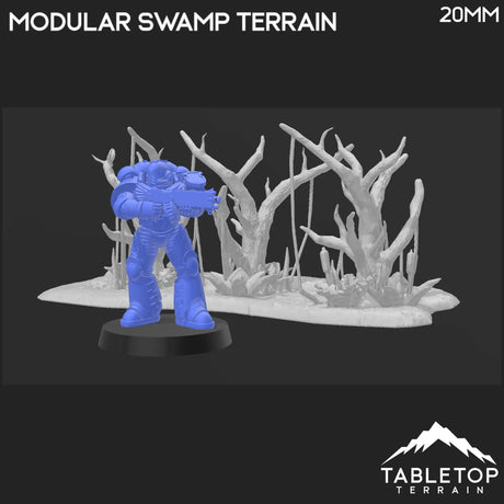 Tabletop Terrain Terrain Modular Swamp Terrain