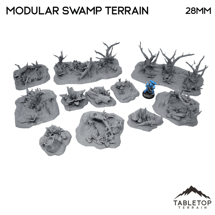 Tabletop Terrain Terrain Modular Swamp Terrain