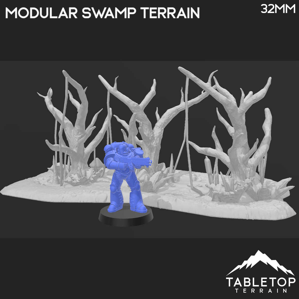 Tabletop Terrain Terrain Modular Swamp Terrain