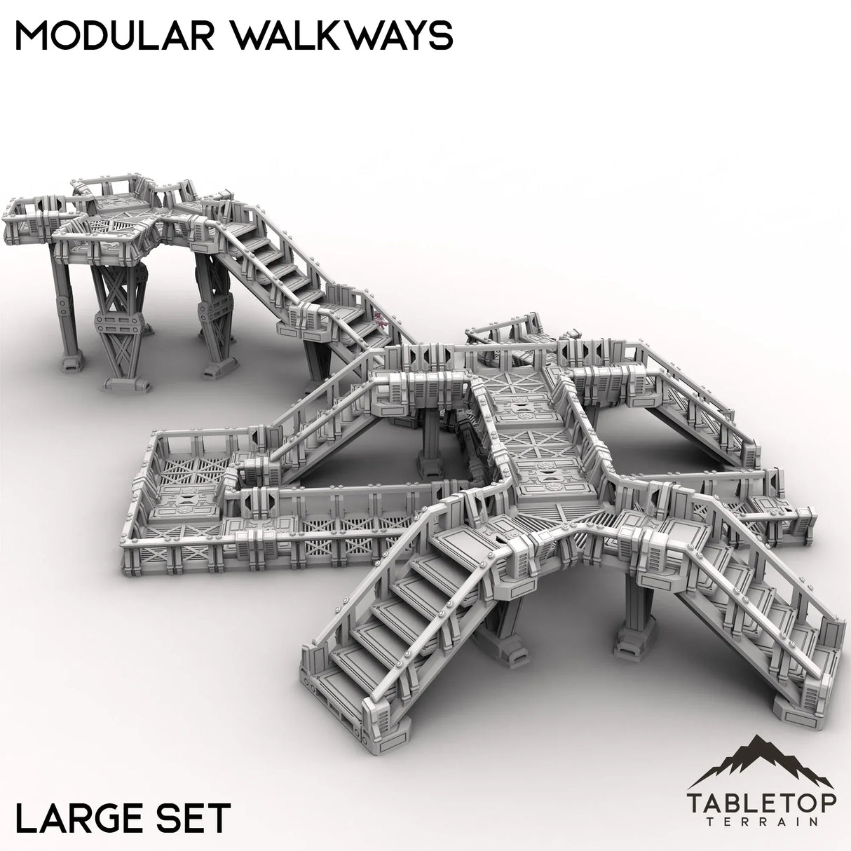Tabletop Terrain Terrain Modular Walkways