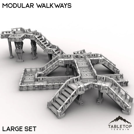 Tabletop Terrain Terrain Modular Walkways