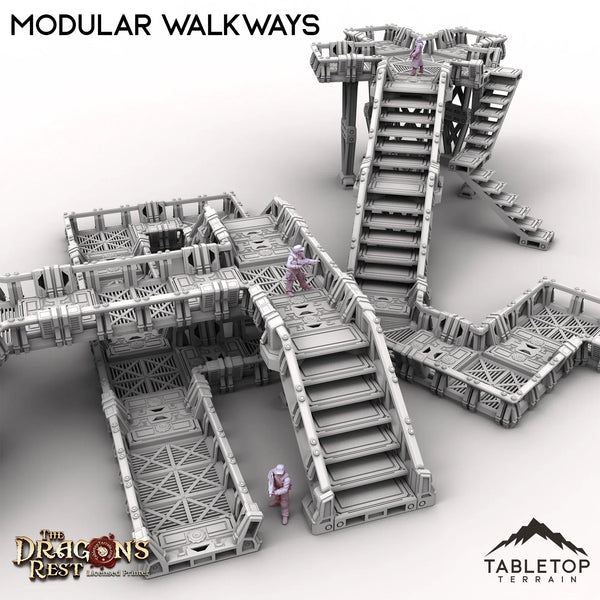 Tabletop Terrain Terrain Modular Walkways