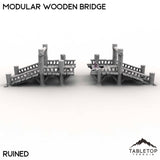 Tabletop Terrain Terrain Modular Wooden Bridge