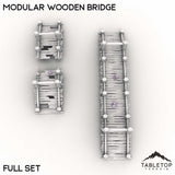 Tabletop Terrain Terrain Modular Wooden Bridge