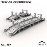 Tabletop Terrain Terrain Modular Wooden Bridge