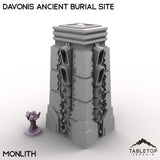 Tabletop Terrain Terrain Monolith / 28/32mm Davonis Ancient Burial Site