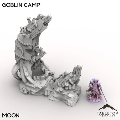 Tabletop Terrain Terrain Moon / 32mm Goblin Camp