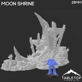 Tabletop Terrain Terrain Moon Shrine - Fantasy Terrain