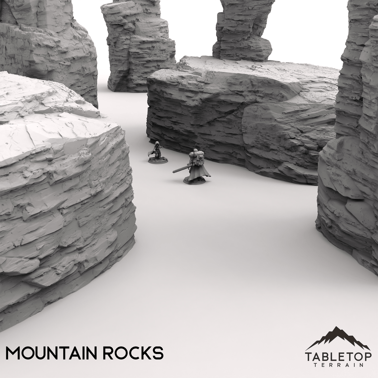 Tabletop Terrain Terrain Mountain Rocks