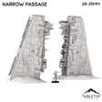 Tabletop Terrain Terrain Narrow Passage