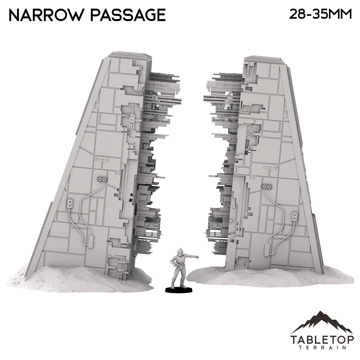 Tabletop Terrain Terrain Narrow Passage