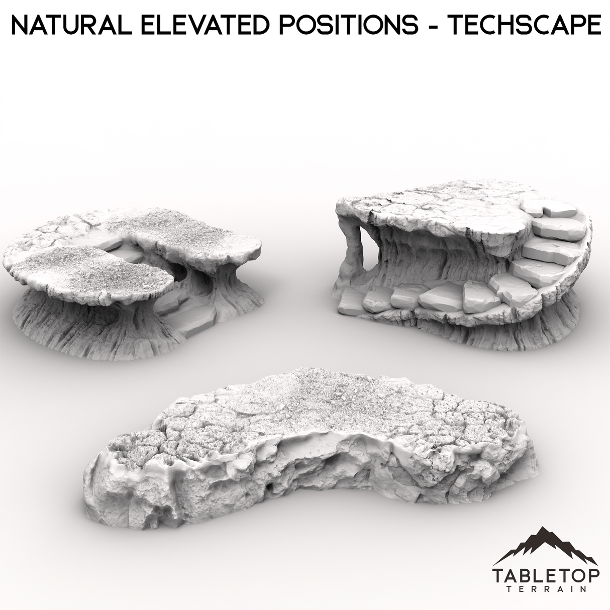 Tabletop Terrain Terrain Natural Elevated Positions - Techscape