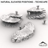 Tabletop Terrain Terrain Natural Elevated Positions - Techscape