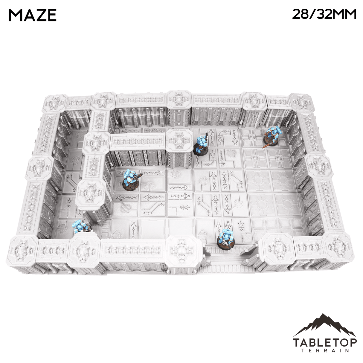 Tabletop Terrain Terrain Necrontyr Maze - Karnac, Subterranean Complex