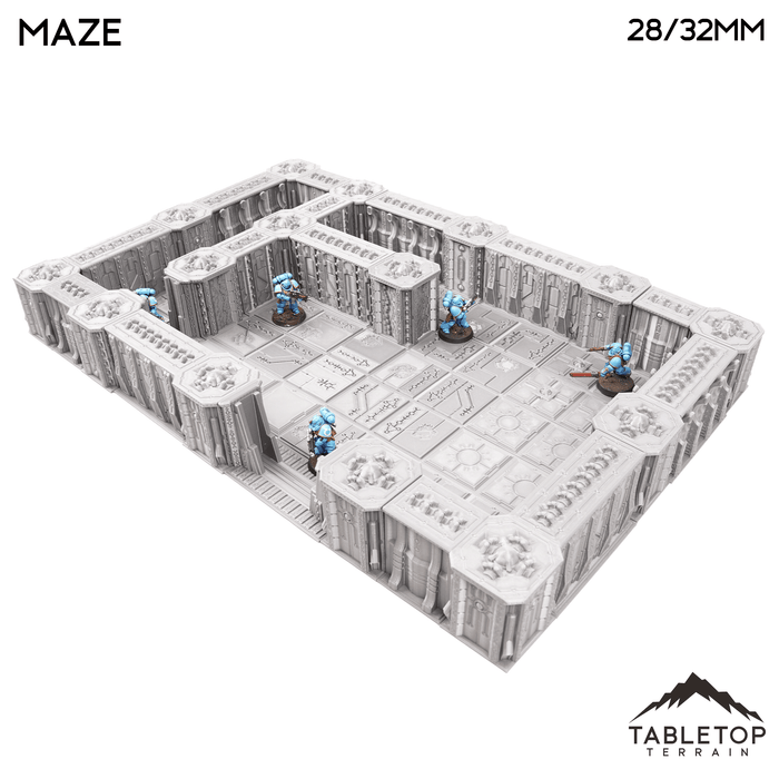 Tabletop Terrain Terrain Necrontyr Maze - Karnac, Subterranean Complex