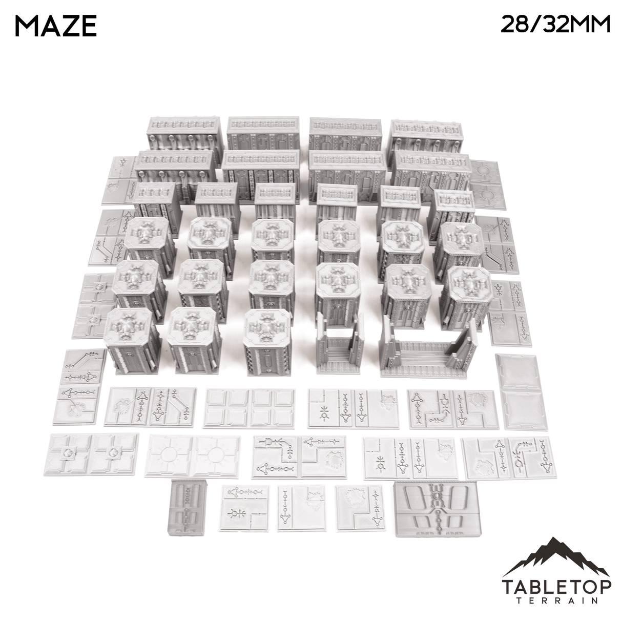 Tabletop Terrain Terrain Necrontyr Maze - Karnac, Subterranean Complex