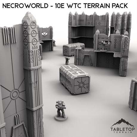 Tabletop Terrain Terrain NecroWorld - 10e WTC Terrain Pack