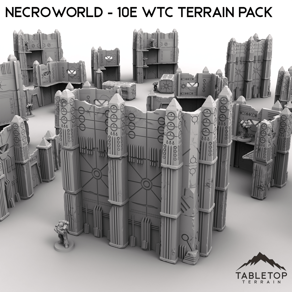 Tabletop Terrain Terrain NecroWorld - 10e WTC Terrain Pack