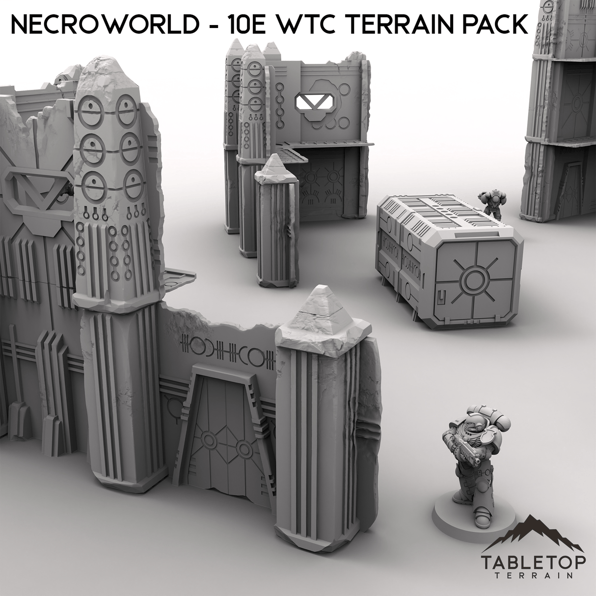 Tabletop Terrain Terrain NecroWorld - 10e WTC Terrain Pack