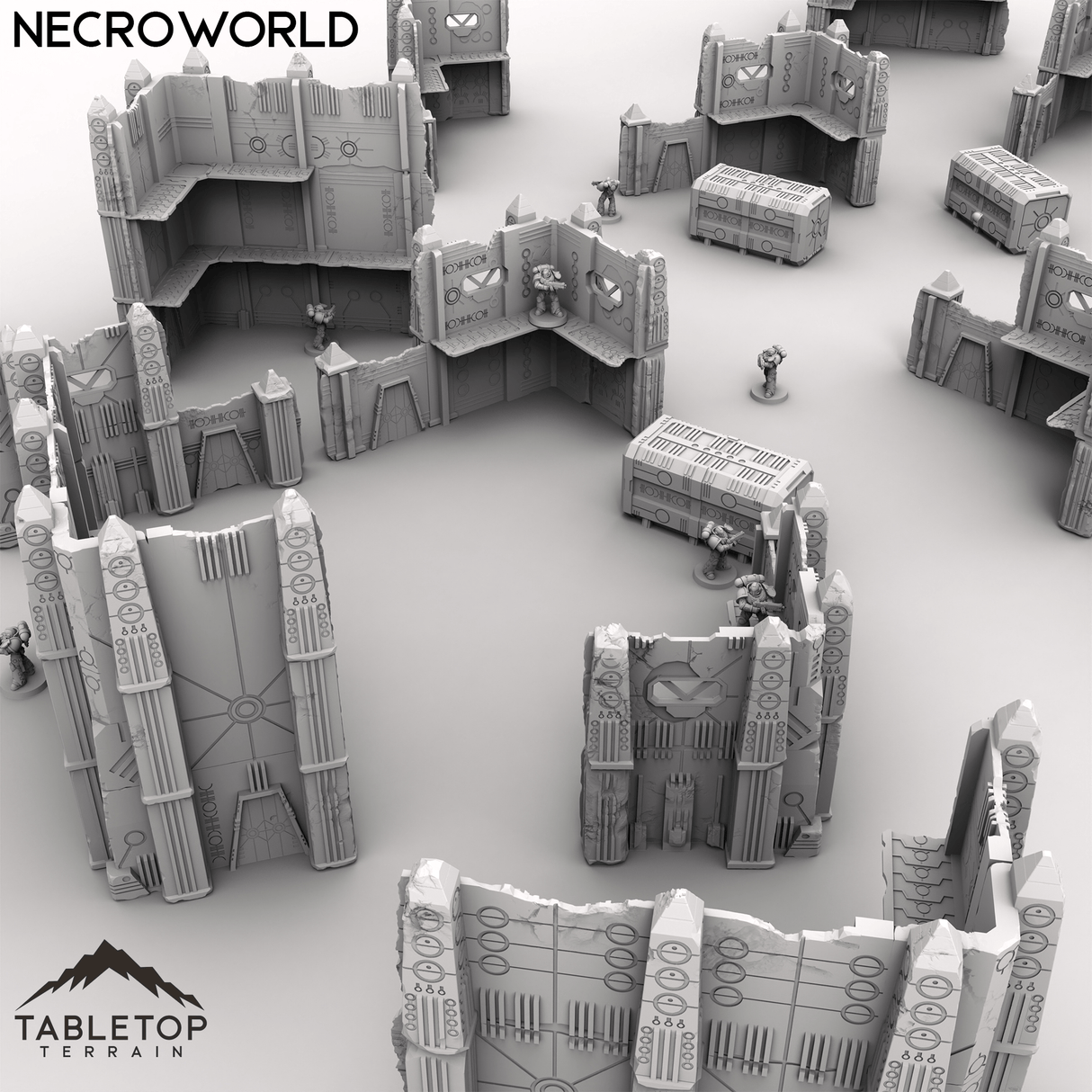 Tabletop Terrain Terrain NecroWorld - 10e WTC Terrain Pack