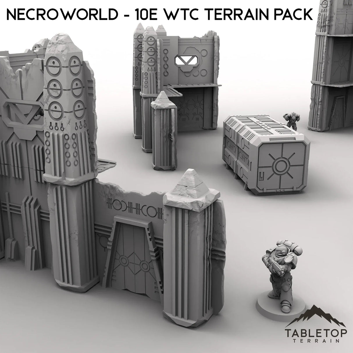 Tabletop Terrain Terrain NecroWorld - WTC compatible Terrain Pack