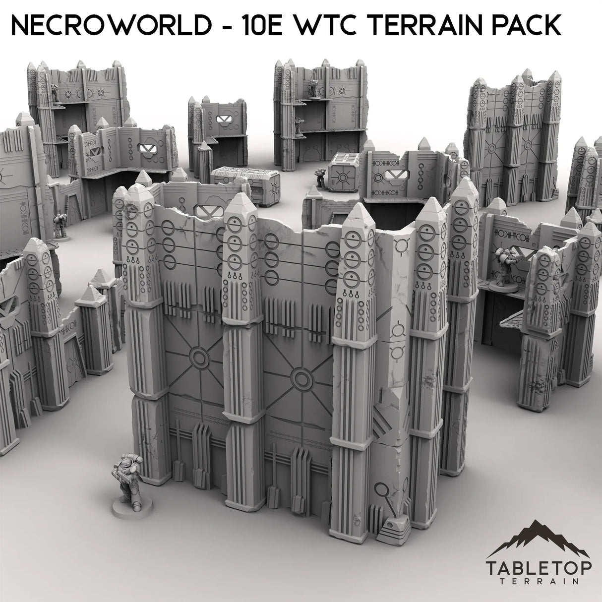 Tabletop Terrain Terrain NecroWorld - WTC compatible Terrain Pack