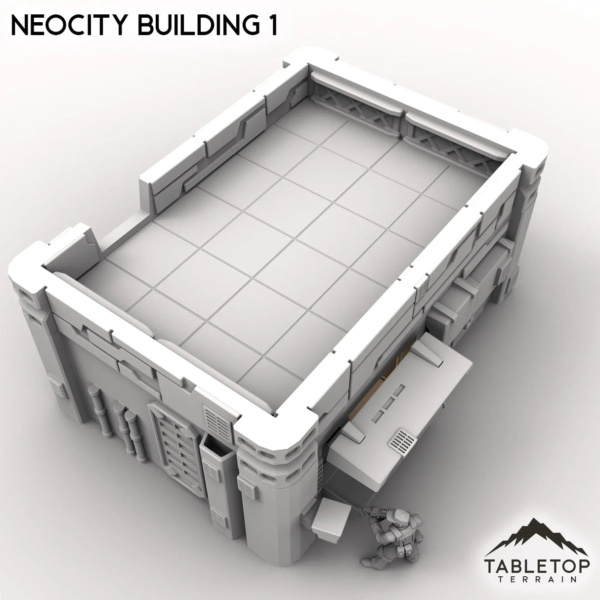 Tabletop Terrain Terrain NeoCity Building 1