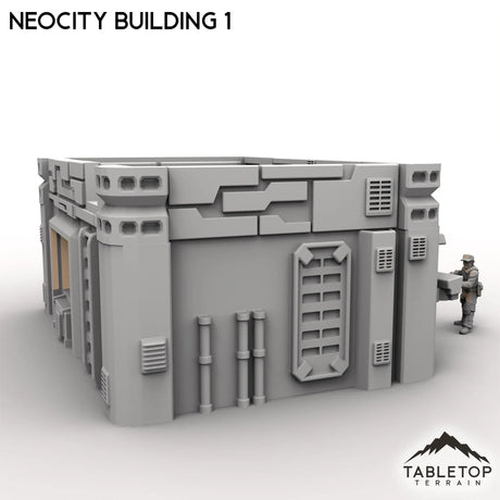 Tabletop Terrain Terrain NeoCity Building 1