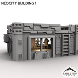 Tabletop Terrain Terrain NeoCity Building 1