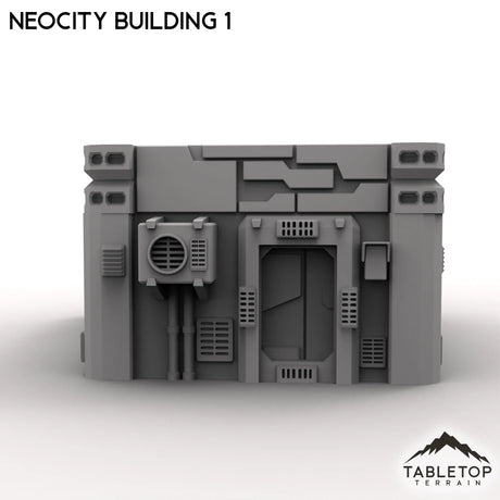 Tabletop Terrain Terrain NeoCity Building 1