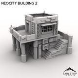 Tabletop Terrain Terrain NeoCity Building 2