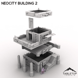 Tabletop Terrain Terrain NeoCity Building 2