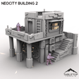 Tabletop Terrain Terrain NeoCity Building 2
