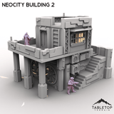 Tabletop Terrain Terrain NeoCity Building 2