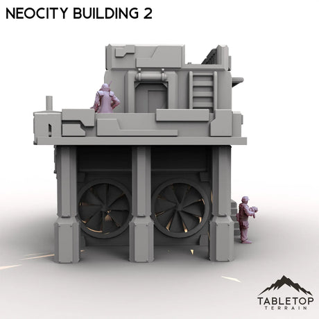 Tabletop Terrain Terrain NeoCity Building 2
