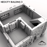 Tabletop Terrain Terrain NeoCity Building 3