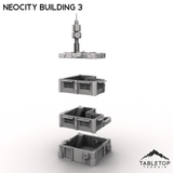Tabletop Terrain Terrain NeoCity Building 3