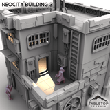 Tabletop Terrain Terrain NeoCity Building 3