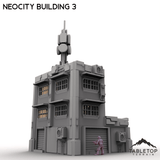 Tabletop Terrain Terrain NeoCity Building 3