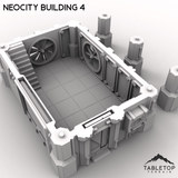 Tabletop Terrain Terrain NeoCity Building 4