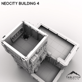 Tabletop Terrain Terrain NeoCity Building 4