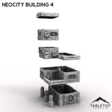 Tabletop Terrain Terrain NeoCity Building 4