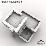 Tabletop Terrain Terrain NeoCity Building 4